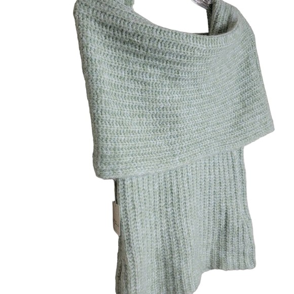 Free People Off Shoulder Sweater Slouchy‎ Cowl Sleevless XS - Picture 5 of 5